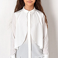 Блузка для дівчинки Mevis біла 2689-02 - ціна