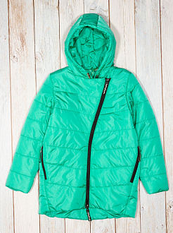 Куртка для дівчинки ОДЯГАЙКО зелена 22124 - ціна