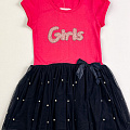Плаття для дівчинки Breeze Girls коралове 10766 - ціна