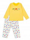 Пижама для мальчика Фламинго Toy car желтая 613-222-7