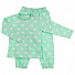 Пижама детская Breeze Облака зеленая 8382 - ціна