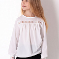 Блузка для дівчинки Mevis молочна 3662-02 - ціна