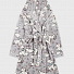 Теплий вельсофт халат для дівчинки Фламінго Єдинороги сірий 883-910 - ціна