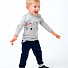 Трикотажні штанці для хлопчика Smil сині 115383 - ціна