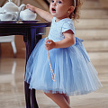 Платье нарядное для девочки Zironka голубое 38-7005-1 - ціна
