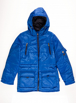 Куртка для хлопчика ОДЯГАЙКО синя 22114 - ціна
