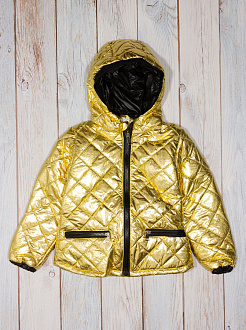 Куртка для дівчинки Одягайко золота 22350 - ціна