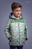 Куртка для мальчика Zironka зеленая 2101-2