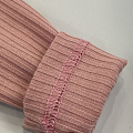 Лосини в рубчик для дівчинки Semejka рожеві 0303 - розміри