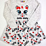 Трикотажна сукня little kitty сіре 6895 - ціна