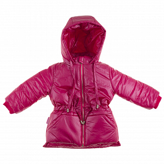 Куртка зимова для дівчинки Одягайко малинова 20203 - ціна