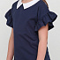 Трикотажна блузка для дівчинки Vidoli синя 19592 - розміри