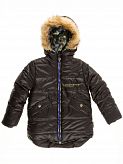 Куртка зимняя для мальчика Одягайко черная 20031О