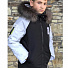 Зимова куртка для хлопчика Kidzo чорна з сірим 3310 - ціна