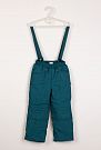 Зимний комбинезон (штаны) для девочки Одягайко зеленый 00172