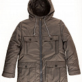 Куртка зимняя для мальчика Одягайко серая 20079 - ціна