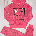 Спортивний костюм для дівчинки GRACE рожевий 70091 - ціна