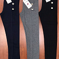 Трикотажні завужені брюки для дівчинки Woorage чорні 3032 - ціна