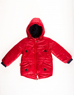 Куртка для хлопчика ОДЯГАЙКО червона 22172О - ціна