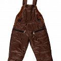 Зимовий напівкомбінезон для дівчинки Одягайко коричневий 32011 - ціна