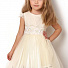 Платье нарядное для девочки Mevis кремовое 2610-02 - ціна