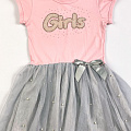 Плаття для дівчинки Breeze Girls рожеве 10766 - ціна