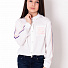 Блузка для дівчинки Mevis біла 3657-01 - ціна