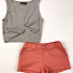 Літні шорти для дівчинки Фламінго темно-рожеві 979-325 - фото