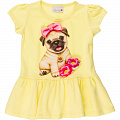 Платье для девочки Собачка Barmy желтое 0087 - ціна