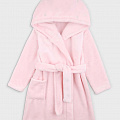 Теплий вельсофт халат для дівчинки Фламінго Бегемотик рожевий 789-900 - ціна