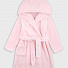 Теплий вельсофт халат для дівчинки Фламінго Бегемотик рожевий 789-900 - ціна