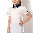 Шкільна блузка для дівчинки Mevis молочна 2687-01 - ціна