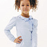 Блуза трикотажна з довгим рукавом SMIL блакитна 114646/114647 - ціна
