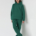 Утеплений спортивний костюм для дівчинки зелений смарагд 2708-02 - ціна