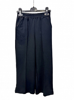 Трикотажні штани-палаццо для дівчинки Twinsbaby чорні 1430 - ціна