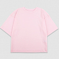 Футболка оверсайз для дівчинки Фламінго рожева 269-110 - ціна