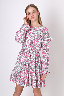 Сукня для дівчинки Mevis біла 5081-02 - ціна
