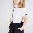 Блузка с коротким рукавом для девочки Albero белая 5007 - ціна