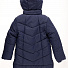 Куртка подовжена зимова для дівчинки Одягайко синя 20004О - розміри