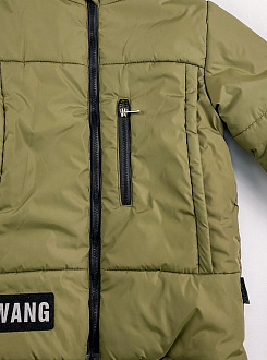 Куртка зимова для хлопчика Одягайко хакі 20224 - купити