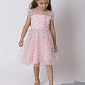 Нарядна сукня для дівчинки Mevis рожеве 4299-01 - ціна