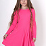 Плаття в рубчик для дівчинки Mevis рожевий неон 4934-01 - ціна