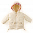 Куртка зимняя для девочки Одягайко молочная 20040О - ціна