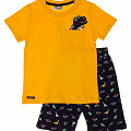 Комплект футболка і шорти для хлопчика Hoity-toity жовтий 0522 - ціна
