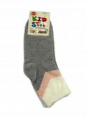 Носки для девочки махровые Kidstep серые арт.0037