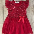 Платье для девочки Smile красное 1958 - ціна