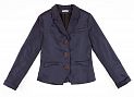 Пиджак школьный для девочки SUZIE Габби мемори-коттон синий ЖК-14605 