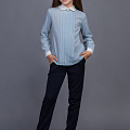 Блузка школьная Brilliant Maria голубая 17113 - ціна