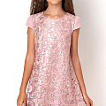 Мереживні ошатне плаття для дівчинки Mevis рожеве 2997-02 - ціна