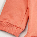 Трикотажне плаття для дівчинки Mevis Єдиноріг персикове 4301-02 - світлина
